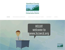 Tablet Screenshot of hcswcd.org
